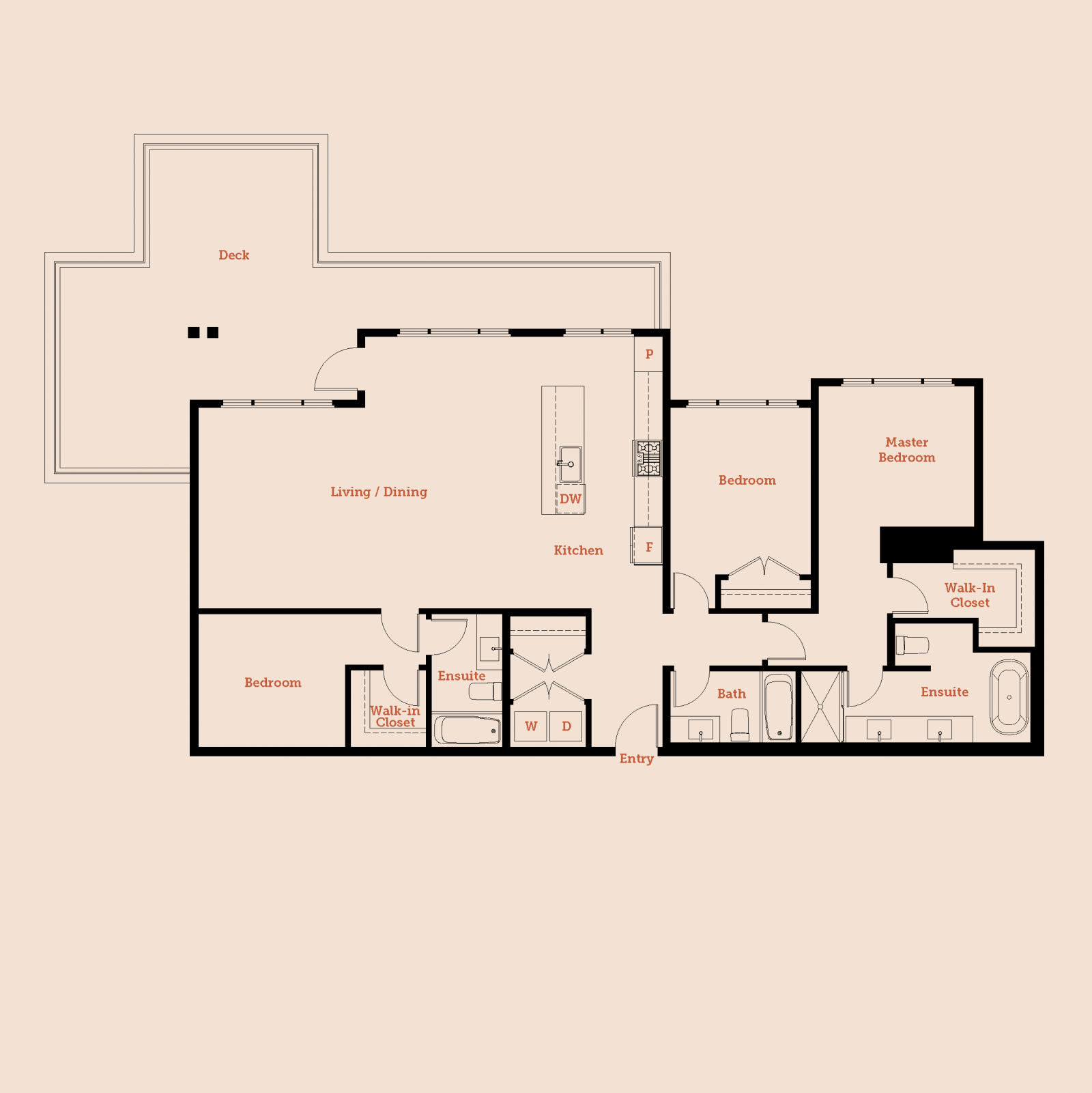 Plan Penthouse 6